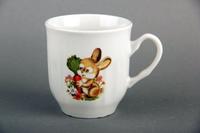 Кружка ф. Бутон 210мл TYMB210 "кролик с морковкой" /12/
