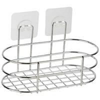 Корзинка подвесн.овальн.BASIC (самокл.осн.),хром 110762 /20/