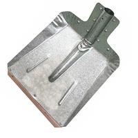 Лопата снег.№9 оцинк.с планк.380*380 (д35мм)