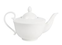 Чайник завар.1,2л д26см,фарфор,белье 1/24 тс0718-23