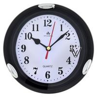 Часы настен.Atlantis TLD-5984T black 156x156x42мм /10/