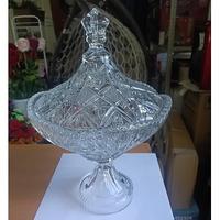 Конфетница d19см h28см-с/кр.h17,5см-б/кр.Sakura на ножке 341205W/SK00411000W /6/