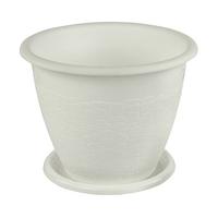 Горшок цв."Розалия" 0,8л с/п М1521 бел. (уп.30) Б