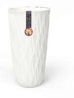 Горшок для цветов с дренаж.вставкой Desert 21л.(d266 h513мм)молочн. С86807/4/