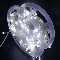 Гирлянда на катушке 50м белая