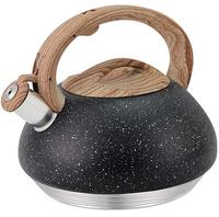 Чайник нерж.3,0л со свистком д/всех видов плит,+индукц.1/12 гс-04015б-1