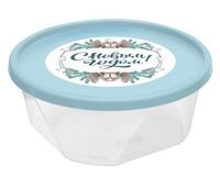 Контейнер д/прод.кругл.0,4л (голуб.) 223101014/02 /24/