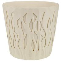 Горшок д/цв."InGreen Winds" d340мм/20л с дрен.вст.18,7л бел.жасмин IG652110048 /9/