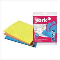 Салфетка губчат.17,5*15,5см 3шт.024010 /20/