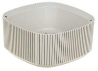 Кашпо СТРИП 200*200мм 1,6мм со встав.крем.М3250 /8/