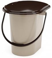 Ведро-туалет 17л 10/М1526 (беж.) Б