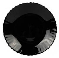 Тарелка плоск.круглая d=19см черный 100ч-твч7,5