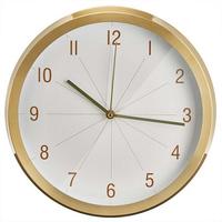 Часы настен.d=30см золото DT12-0002 /10/