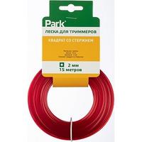 Леска д/триммеров 2,0мм*15м (квадрат со стержнем) 990634 /16/