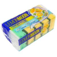 Губки кух.Спецэффект Аромат Лимон 5шт.ММ 0356 CD /40/