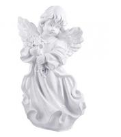 Изд-е гипс"Ангел с букетом"390*240мм 165