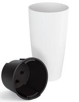 Кашпо "Рондо" 23/71л (со встав.) бел. М8877 /2/ Б