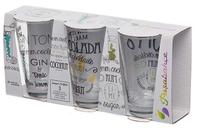 Н-р стаканов 3шт 395мл Summer Cocktails 97015 /8/