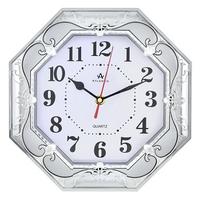 Часы настен.Atlantis TLD-35093 silver 246x246x47мм /6/