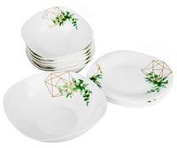 Н-р стол.13пр гл/кв (тар.20см-6шт, сал.17см-6шт, сал.22см) 3770-13гк /4/