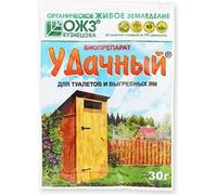 Биопрепарат Удачный д/туалетов 30гр /40/