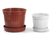 Горшок д/цветов 0,7л "Бриз" бел./20/