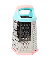 Терка 6-ти сторон.23см цв.р.1/72 нрт9-2