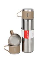 Термос 500мл+3 кружки п/уп.хаки нткр500/х 1/24