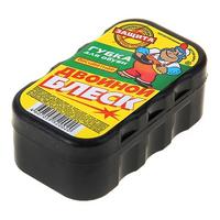 Губка д/обуви Двойной блеск Стандарт бесцв.