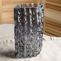 Ваза "Айсберг" 1908-Н5 "Графит" /2/