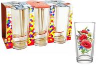 Н-р стаканов 230мл 6шт 146-Д "Маковое поле" /4/