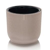 Кашпо "Linea" 2,3л т-беж.657 /24/ Эльф