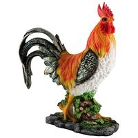 Фигурка сад."Петух на бочке" Н-44см 169397 /2/