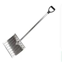 Лопата снег.АРКТИКА-3 428*375*1,2 оцинкованная алюмин.эргономич.чер.V-руч.