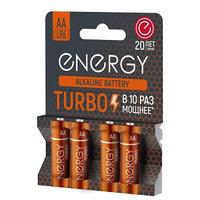 Батарейка Energy Turbo LR6/4B 4шт 107051 /24/