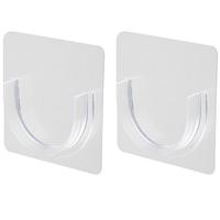Держатель д/карниза самокл.прозр.2шт.110404 /20/