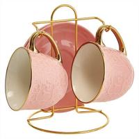 Н-р чайн.мет.под.4пр.Ф11-009К/4 розов./16/