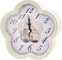 Будильник La Minor 615-1 белый 13,5*13,5*4см