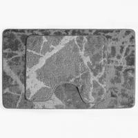 К-т ковр.для в/к 2шт.AQUA-PRIME CLASSIC COLOR 50*80/40*50см 11мм сер.AQP.BAN.CC.CLC02-2.50х80-GY/25/