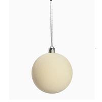 Н-р елочн.украш.8RDC4-H82-1 8см 4шт.Шары Бархат бел./96/