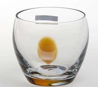 Набор стаканов 4шт. 300мл низкие золотые Drip /6/ C9546