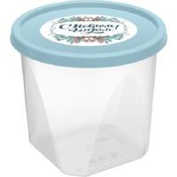 Контейнер д/прод.кругл.1л (голуб.) 223101114/02 /18/