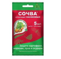 Ср-во защиты картофел,морков,лука, огурц.от насекомых Сочва 5мл З/А