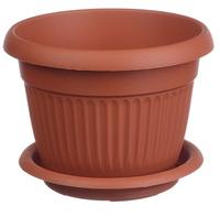 Кашпо "Ливия" Д200мм 2,8л с под. Терракотовый М3019 /28/