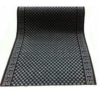 Дорожка влаговп.придверн.жаккард 1,2*15м сер.