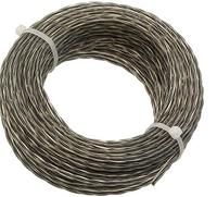 Леска д/триммера 2,4мм*15м (витой квадр.) серая ЛТР-121 /20/