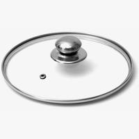 Крышка стекл.28см с металлич.руч в сборе 4628-02 /12/