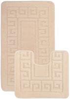 Н-р ковр.2шт для в/к Confetti Maximus Классик 50х80 и 50х40 Pearl White/Жемч.бел.581