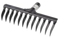 Грабли витые 12 зубьев рельс.сталь 332020