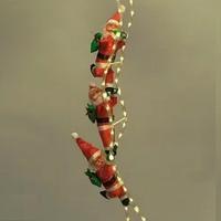 Игрушка-украшение СК-38 Дед Мороз на лестн.дюралайт